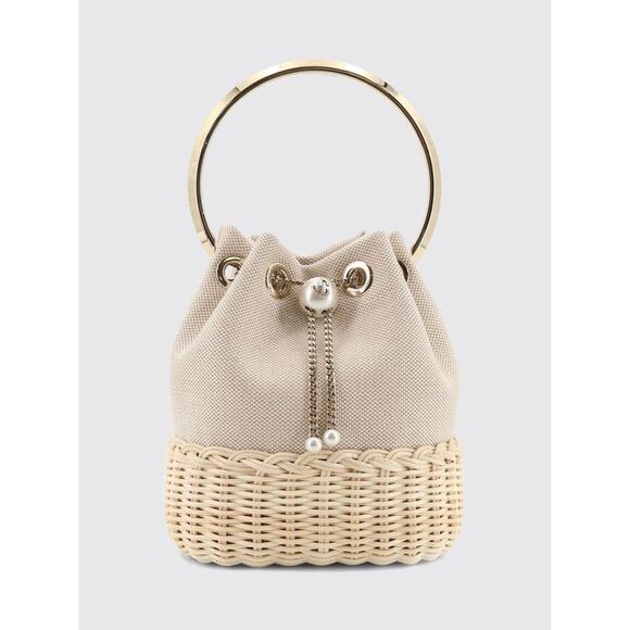 JIMMY CHOO Handbags - Jimmy Choo Mini Bag Woman Beige